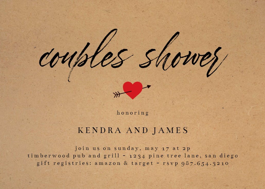 Text - bridal shower invitation