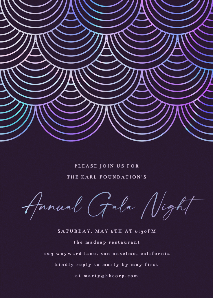 Celebration style - gala invitación