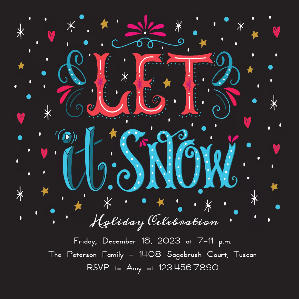 Nativity Night - Christmas Invitation Template (Free) | Greetings Island
