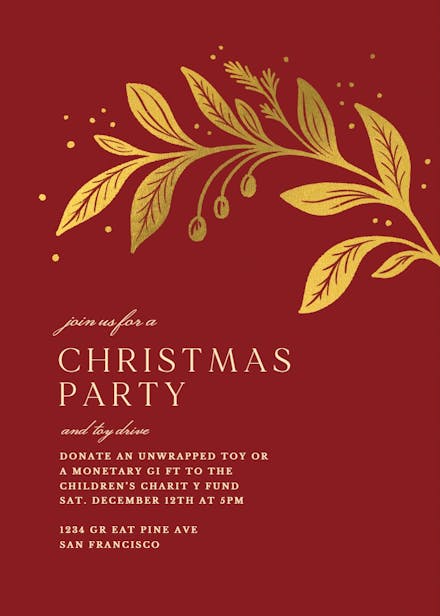 Page 2 | Christmas Party Invitation Templates 2023 (Free) | Greetings ...