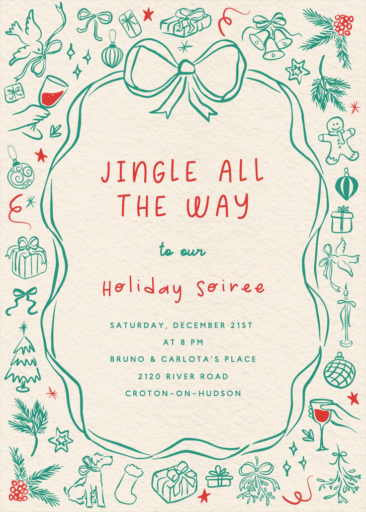 Christmas Party invitations