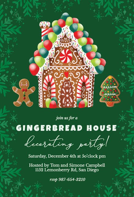 Sweet Christmas - Holidays Invitation