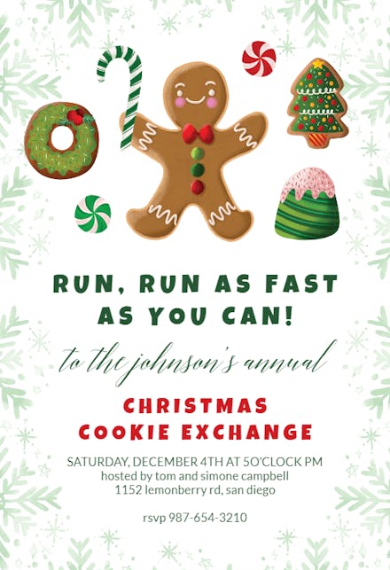 Sweet Christmas - Holidays Invitation