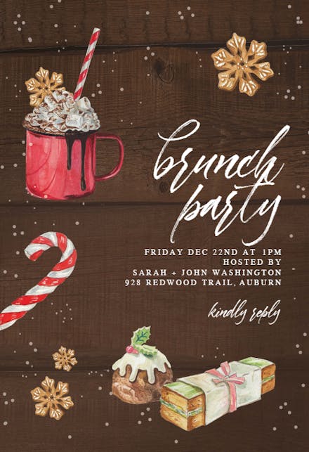 Time for brunch - Brunch & Lunch Invitation