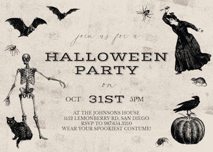 Halloween Party Invitation (Free) | Island