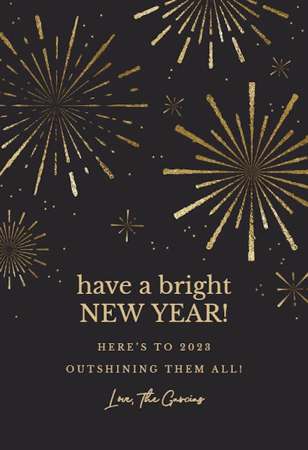 Nightlights - Holidays Card