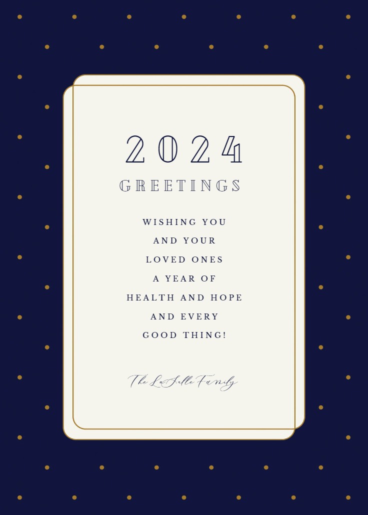 Understated - New Year Card (Free) | Greetings Island