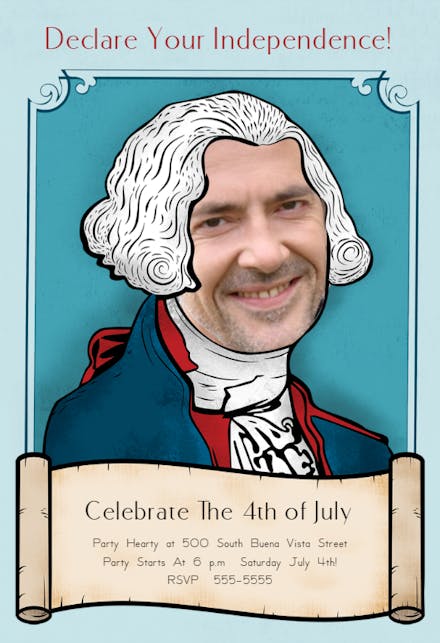 Declare Your Independence - 4th of July Invitation