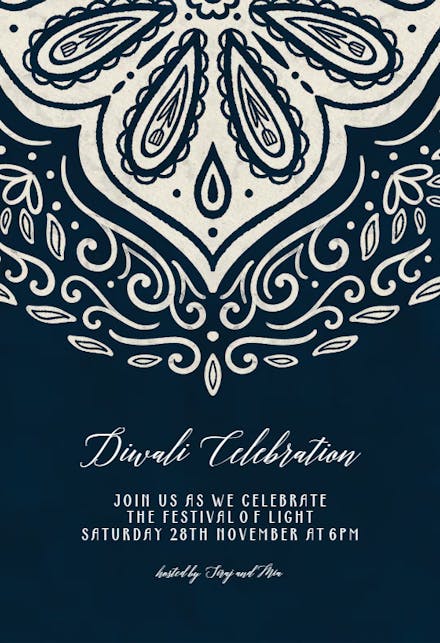 Ornate - Diwali Invitation
