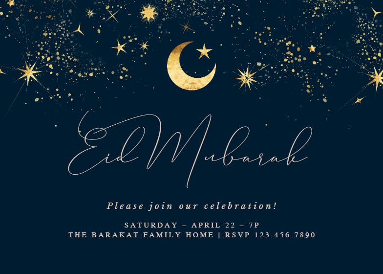 Celebrate together - ramadan invitation
