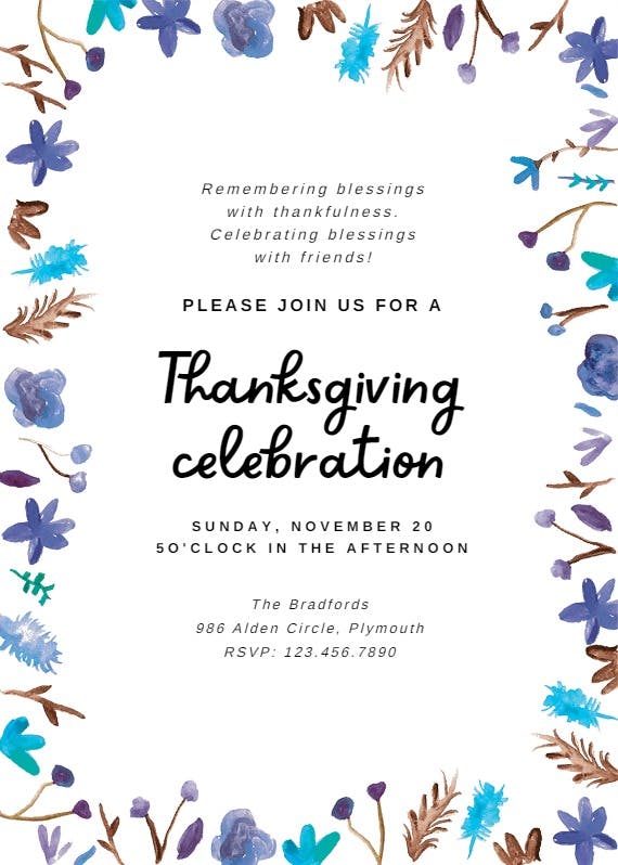 Gather gratitude -  invitación destacada