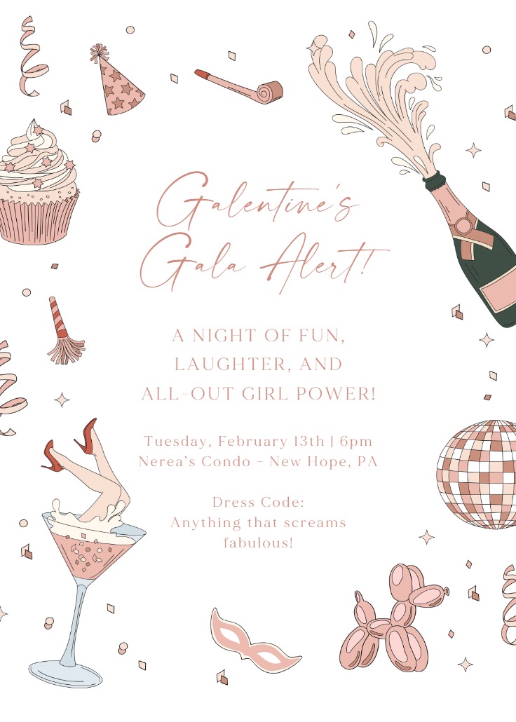 Raise a glass - Valentine's Day Invitation Template | Greetings Island