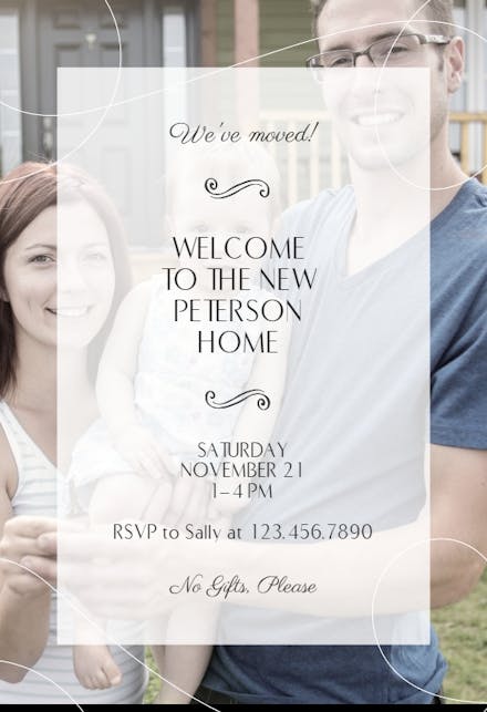 Choice Property - Invitación Para Inauguración De Casa Nueva