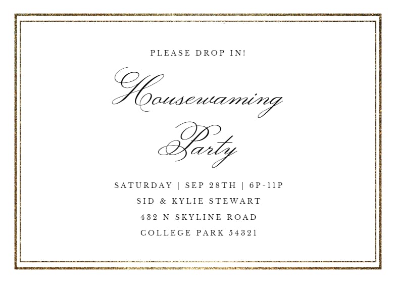 Classy Housewarming - Housewarming Invitation Template (Free) | Greetings Island Classy Housewarming - Housewarming Invitation Template (Free) | Greetings Island