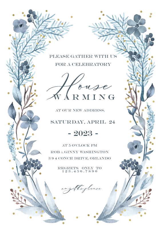 house warming invitation