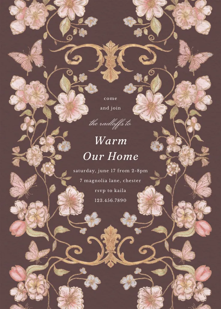 Open door gathering - convite de festa para imprimir