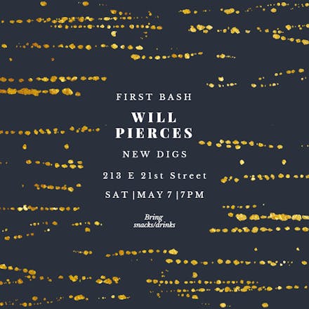 Watermarks - Housewarming Invitation