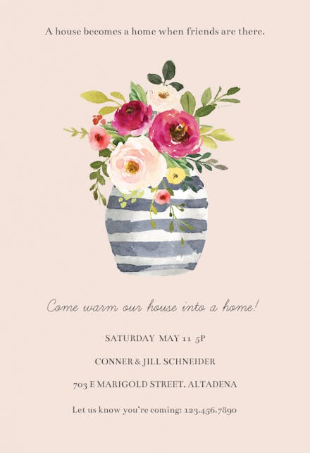 Whimsical vase - Invitación Para Todos Los Días