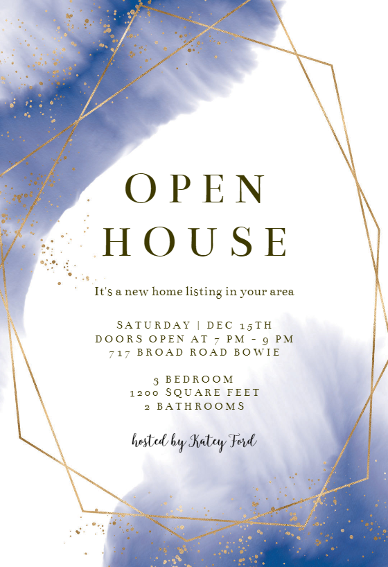 Open House Invitation Templates (Free) | Greetings Island