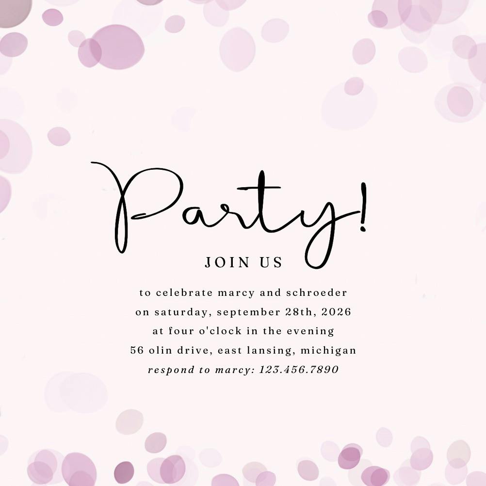 Filtered bubbles - invitación para todos los días