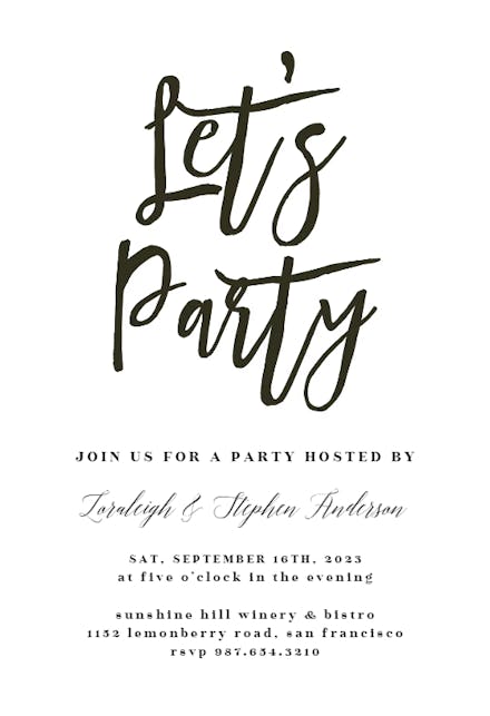 Birthday Invitation Templates (Free) | Greetings Island