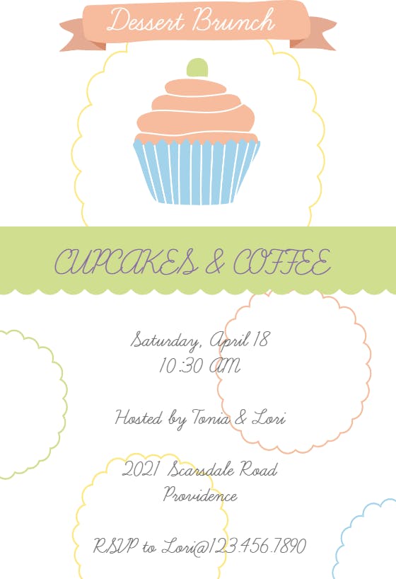 Simply sweet -  invitation template
