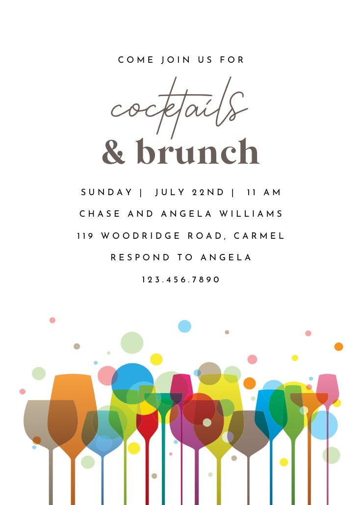 Ambience - invitación para brunch