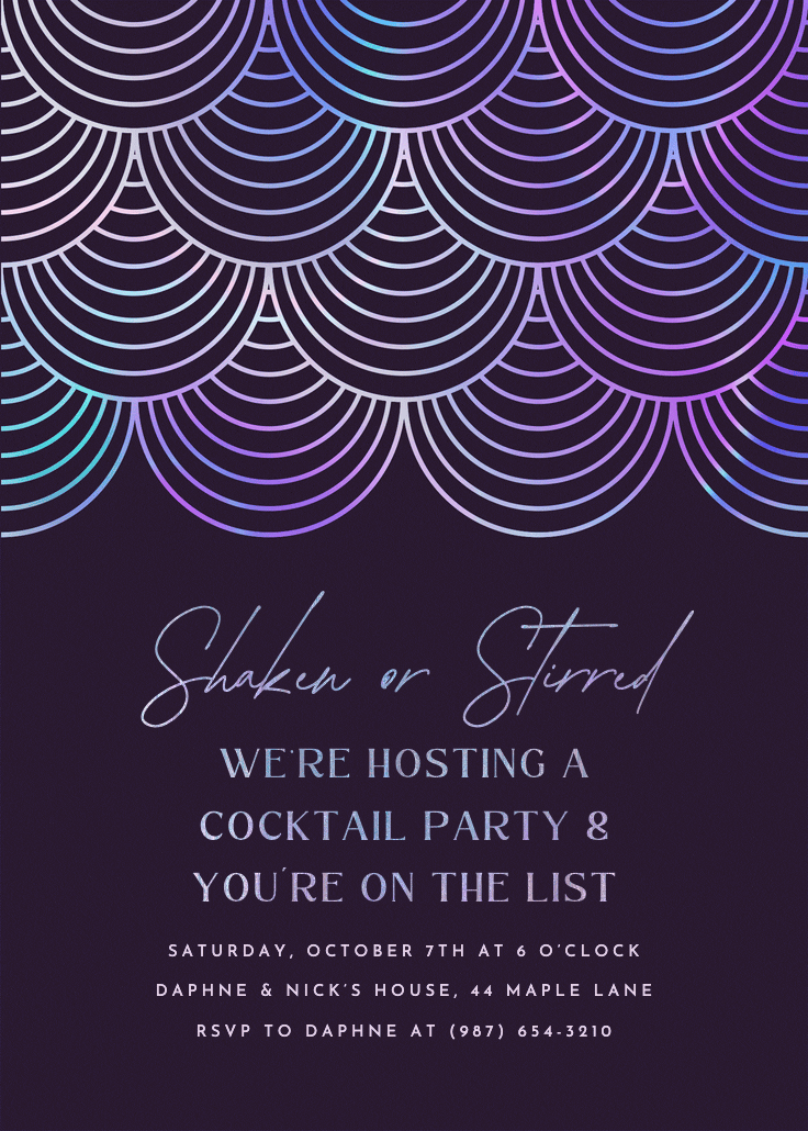 Celebration style - business events invitation