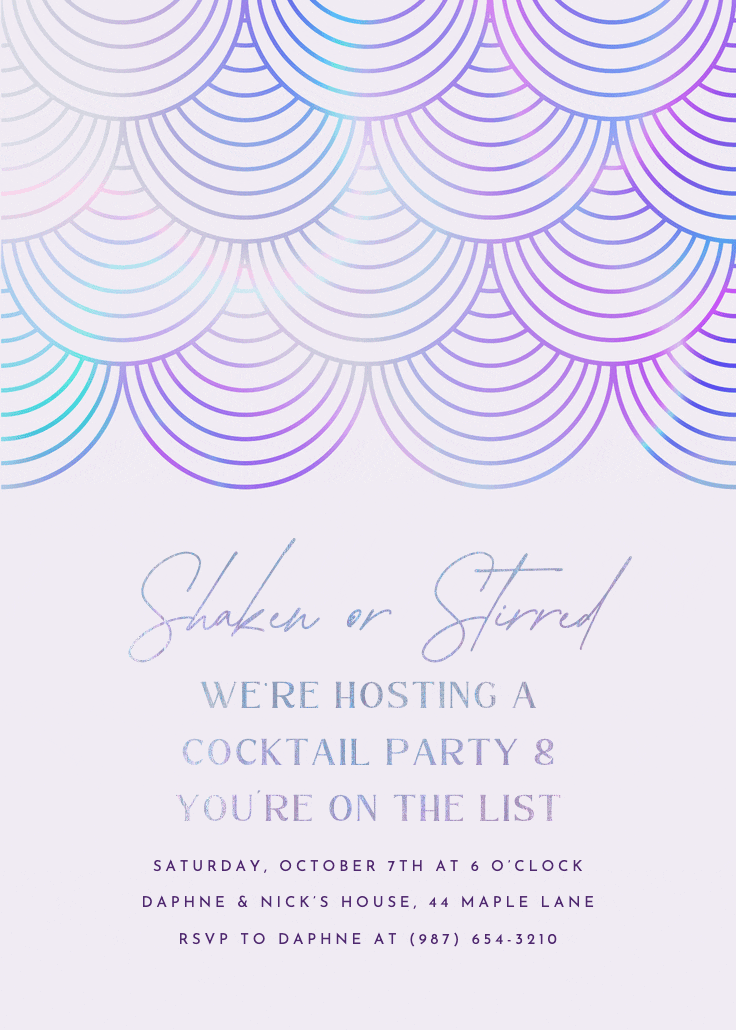 Celebration style - business events invitation