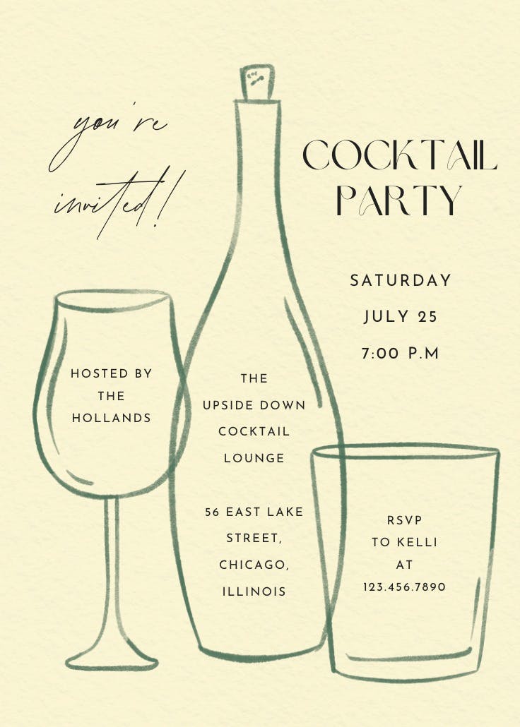 Glass menagerie - invitation