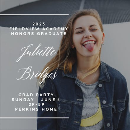 Glam Grad - Graduation Party Invitation