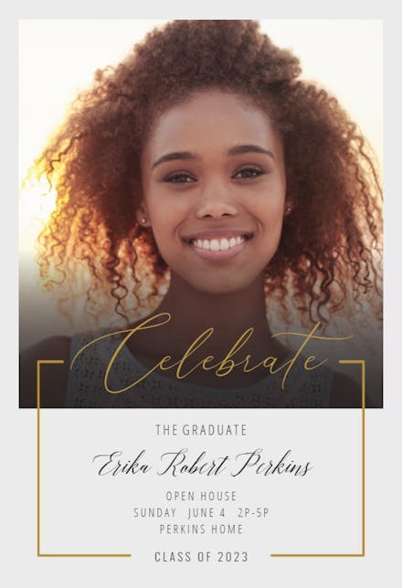 New Era - Graduation Party Invitation