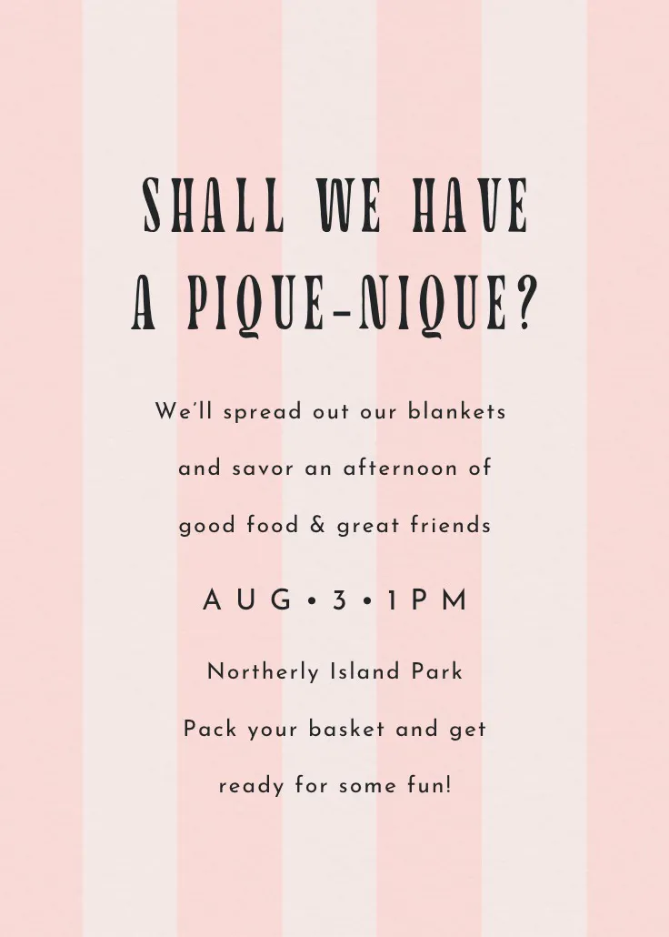 Heavenly blessings - invitation de fête