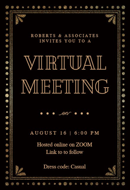 Featured image of post Casual Virtual Meeting : A virtual meeting is an online meeting that you or someone else hosts to connect with you or your the key to effective virtual meetings is having the right platform among your remote work tools.