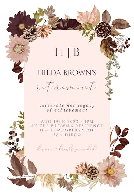 Retirement & Farewell Party Invitation Templates (Free) | Greetings Island Retirement & Farewell Party Invitation Templates (Free) | Greetings Island