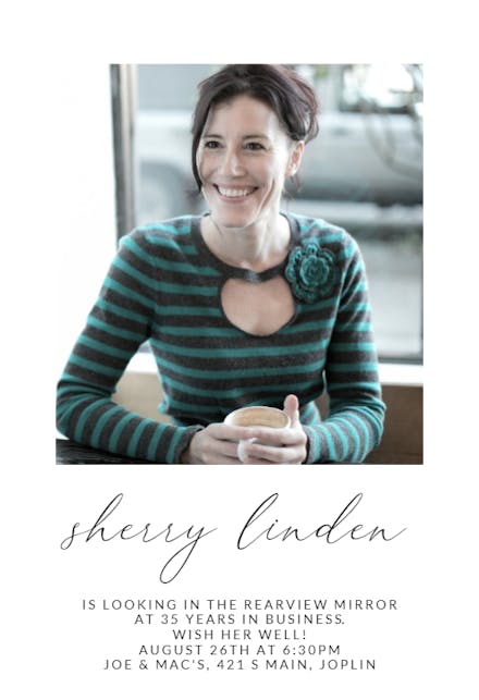 Polaroid - Retirement & Farewell Party Invitation