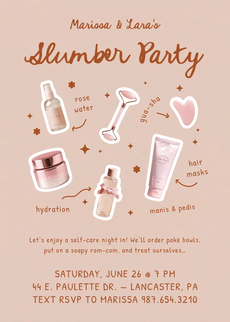 The goods - invito pigiama party