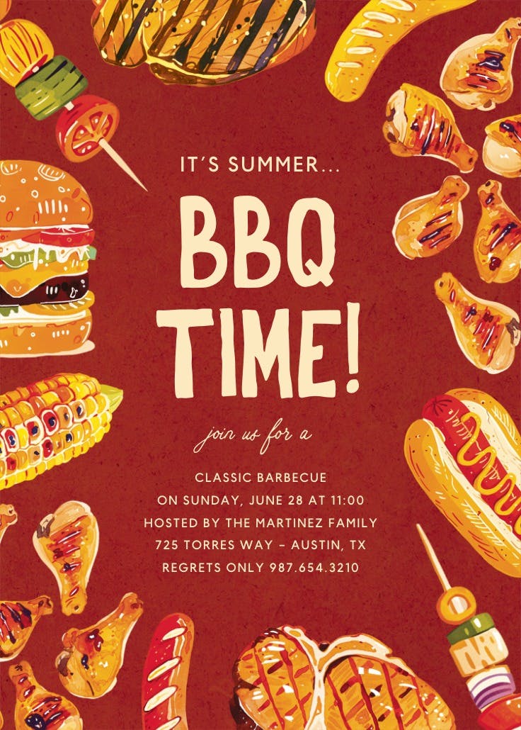 Best of summer - invitation