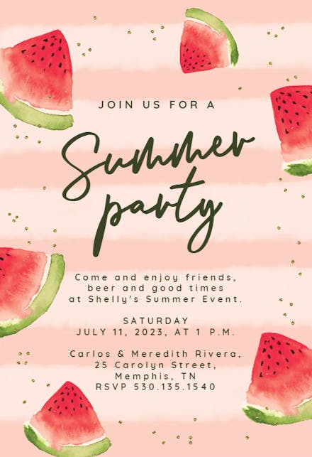 Pool Party Invitation Templates Free Greetings Island Pool Party Invitation Templates Free Greetings Island