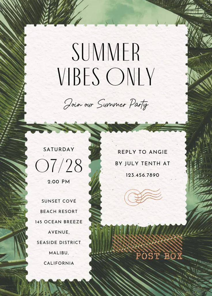 Stamped summer - pozvánka na párty