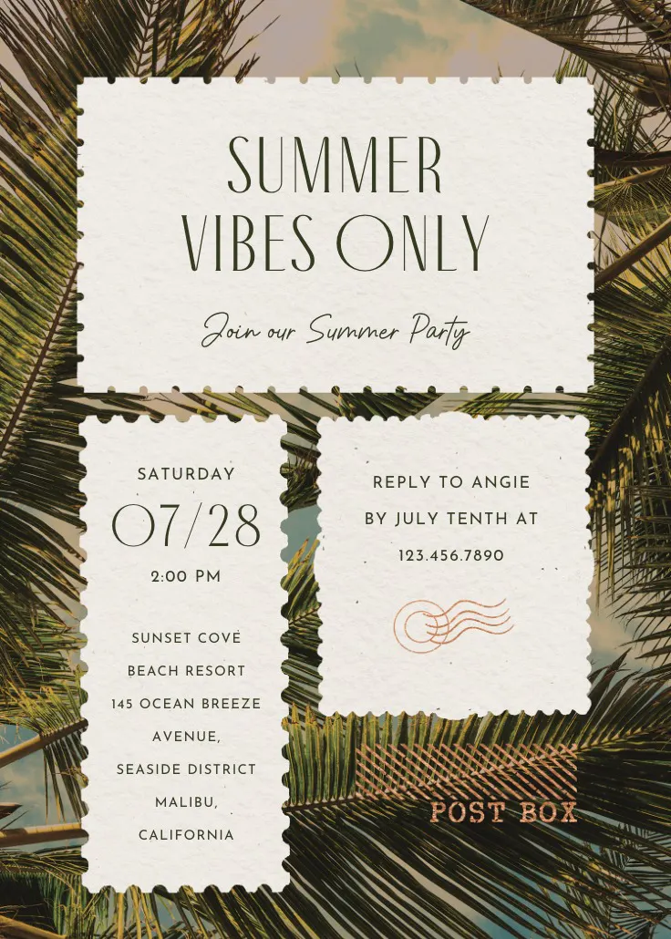 Stamped summer - pozvánka na párty