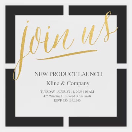 Block Party - Business Event Invitation