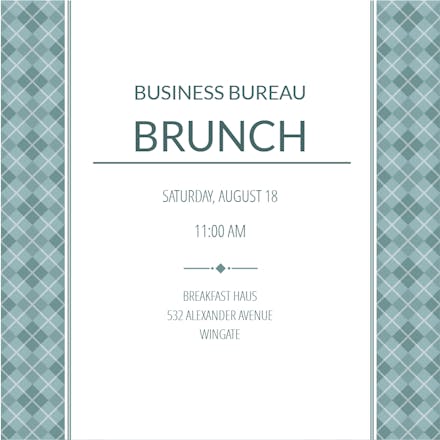 Business Casual - Business Event Invitation