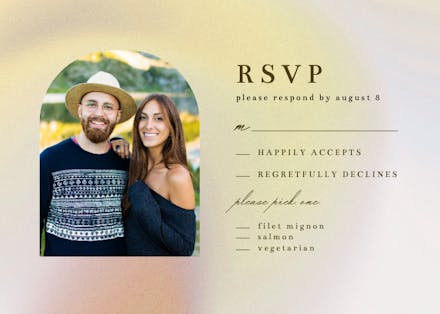 Celebration day - rsvp card