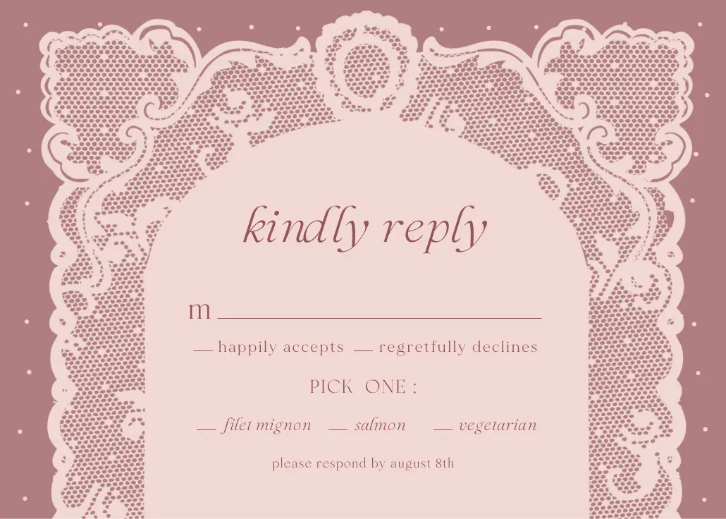 Encaje fino – antwortkarte