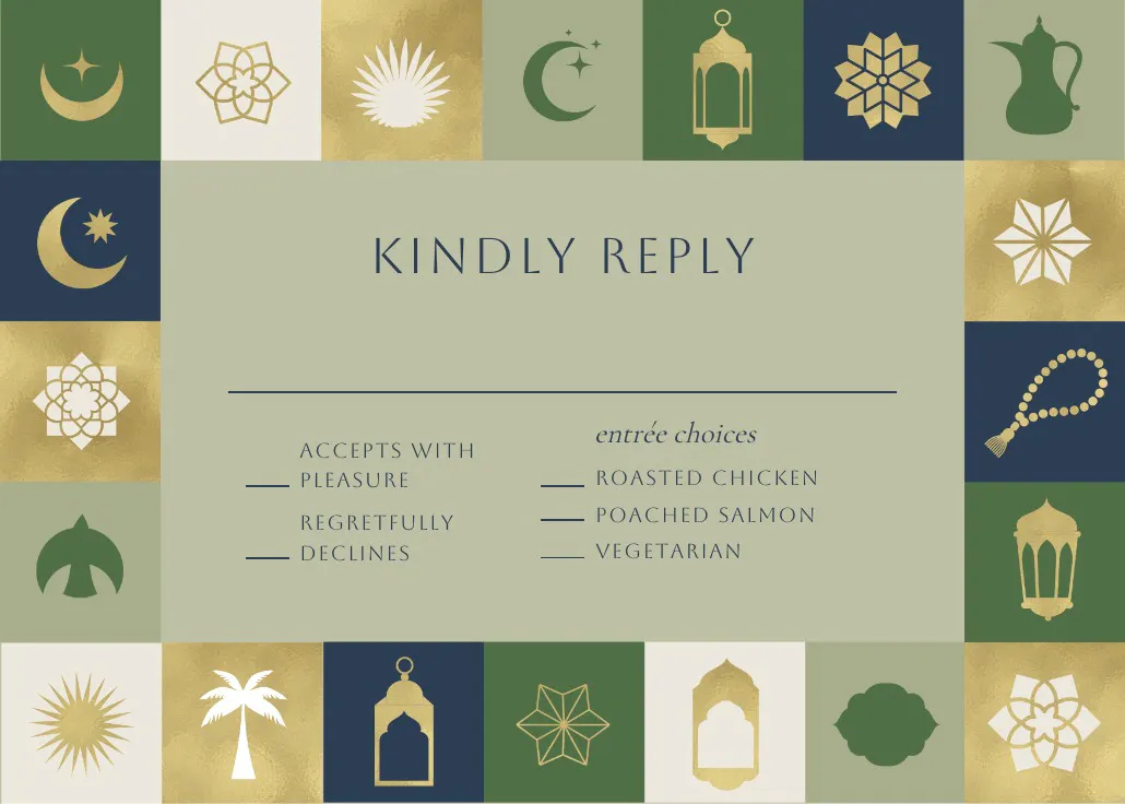 Feast of color – antwortkarte