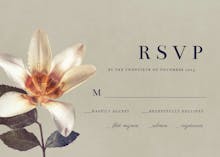 Floristry - RSVP card