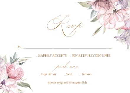 Knotted - RSVP card