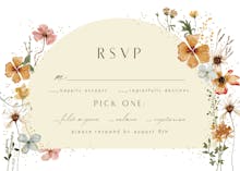 Meadow Arch - RSVP card