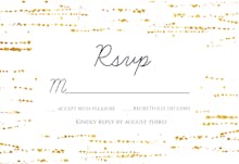 Modern Marriage - RSVP card